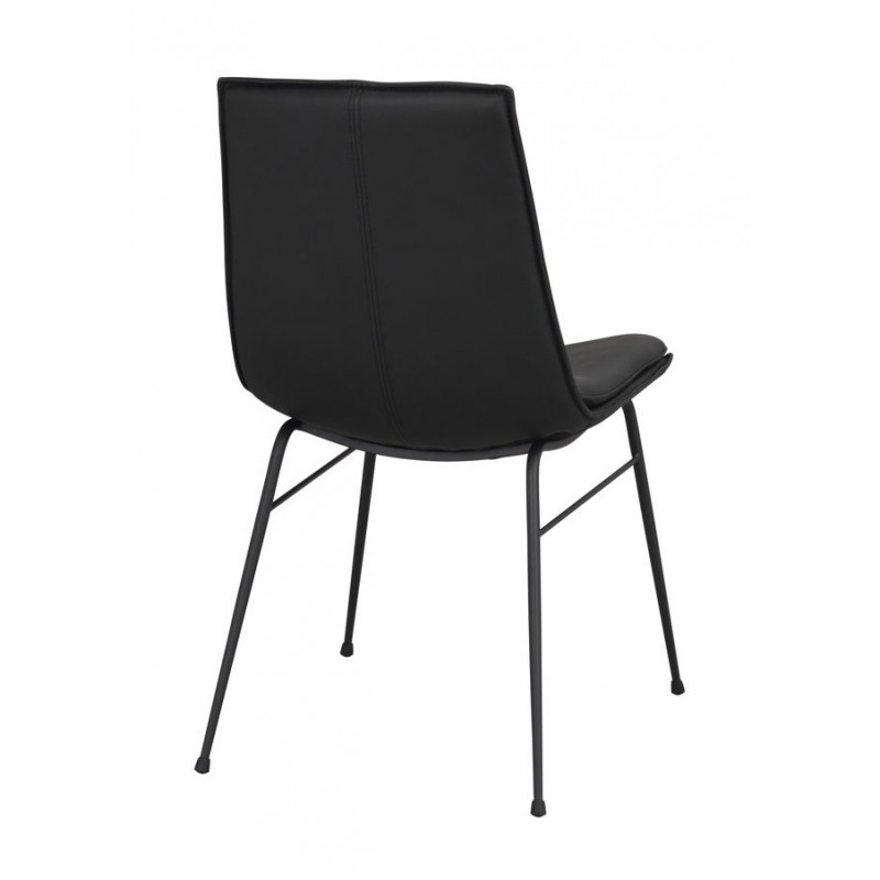 RO Lowell Fixed Chair Black/Black